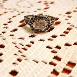 CZ accent ring